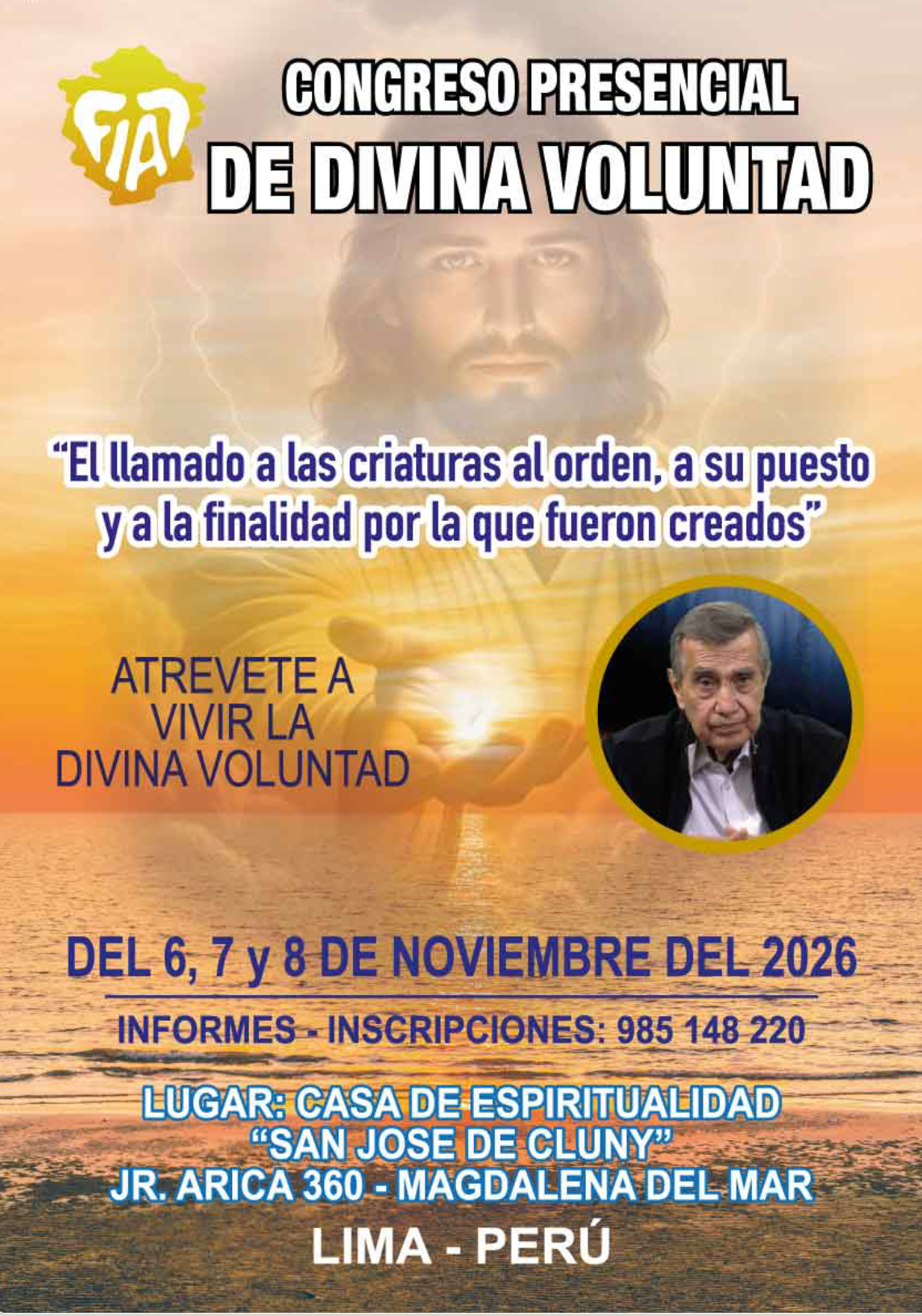 CONGRESO PRESENCIAL DIVINA VOLUNTAD | LIMA, PERU