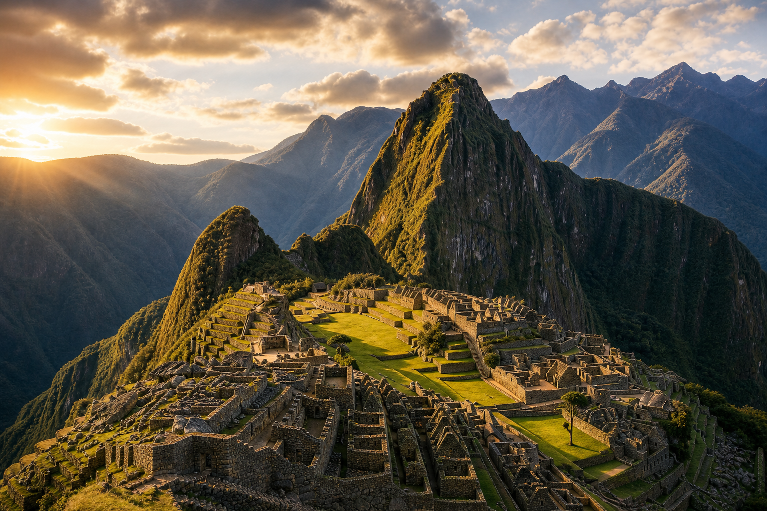 Machu Picchu en Perú